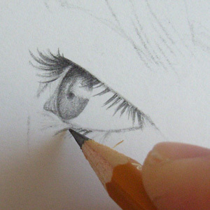 Drawing the eyes